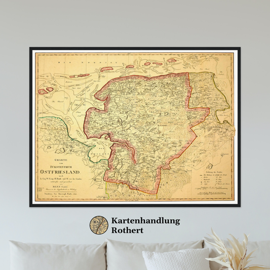 Fürstentum Ostfriesland um 1815