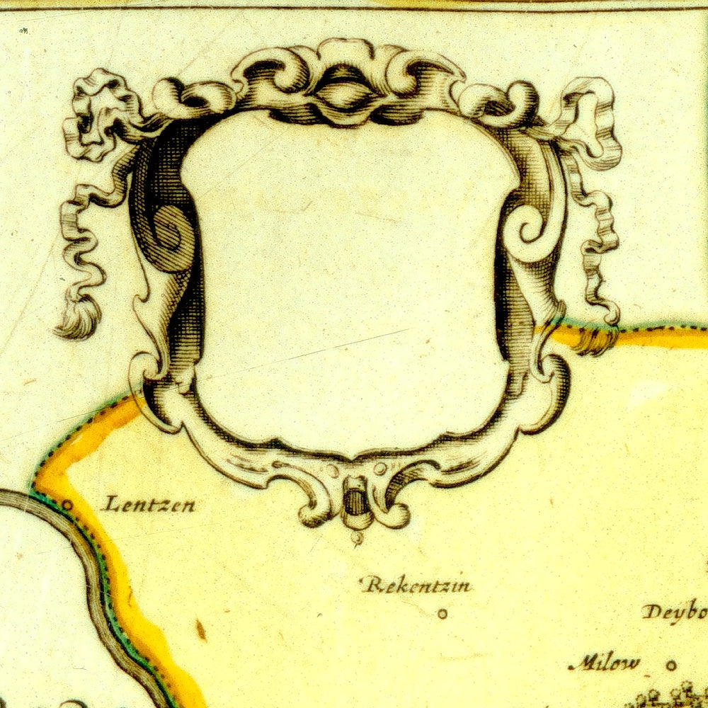 Region Prignitz Ruppin um 1750
