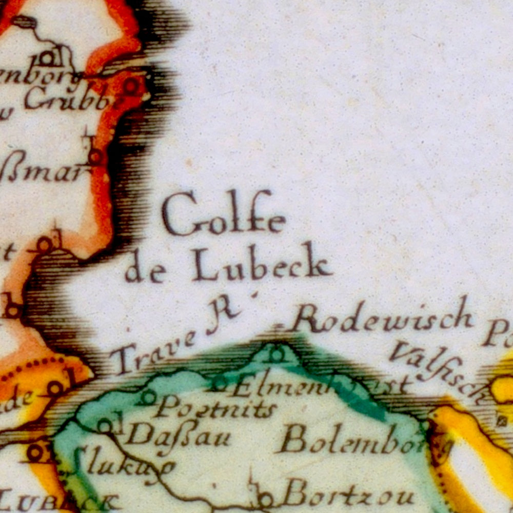 Ostdeutschland um 1684