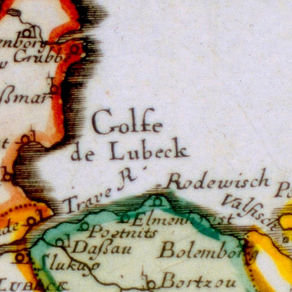 Ostdeutschland um 1684