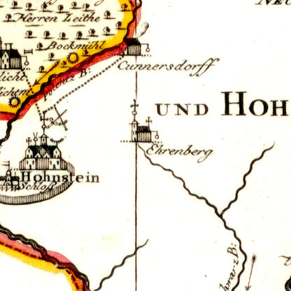 Ämter Radeberg & Stolpen um 1754
