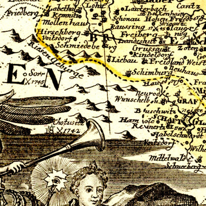 Preußische Besitzungen um 1750