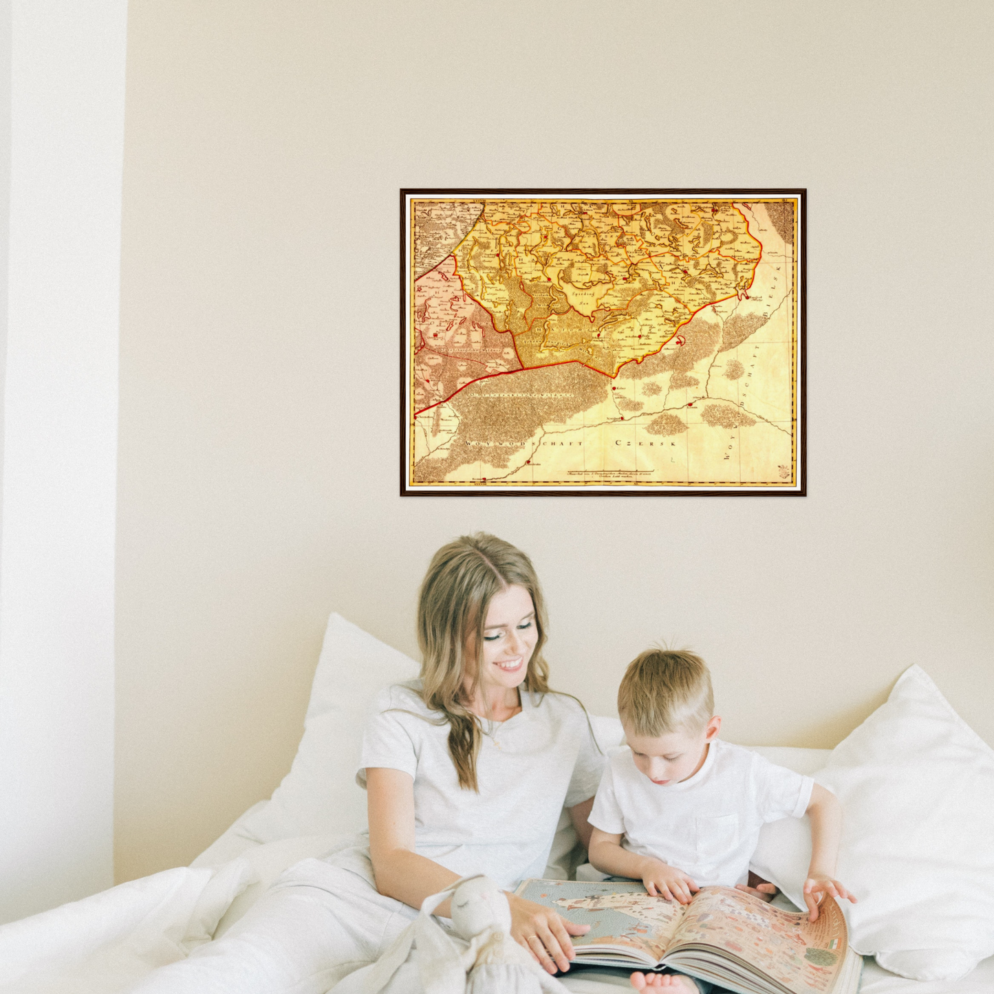 Region Lötzen Masuren um 1750