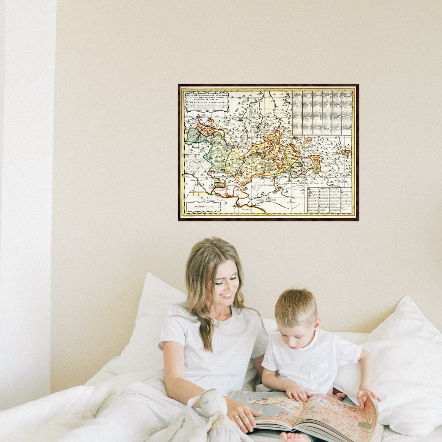 Ämter Radeberg & Stolpen um 1754