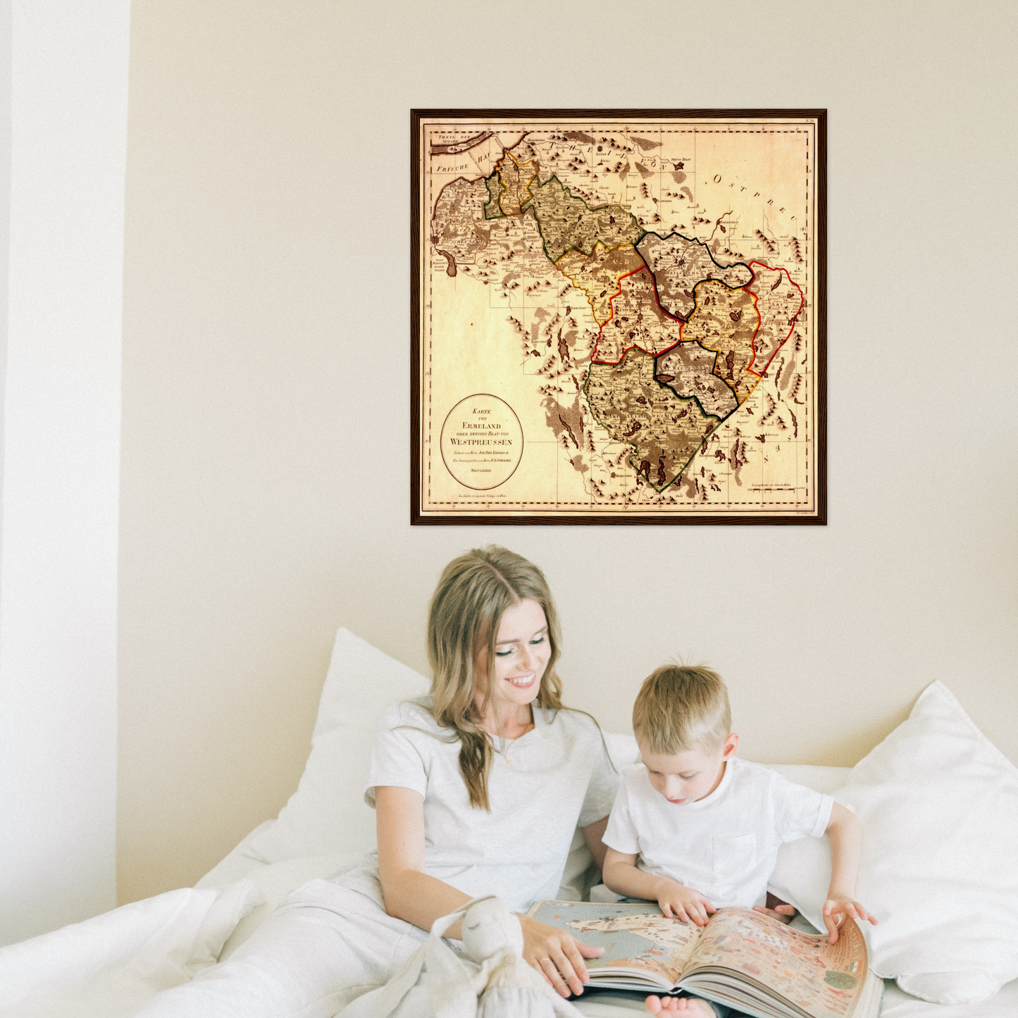 Region Ermland um 1789