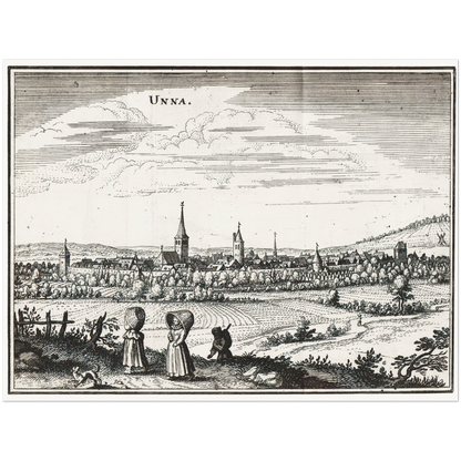 Historical city map  Test product horizontal 3 sizes