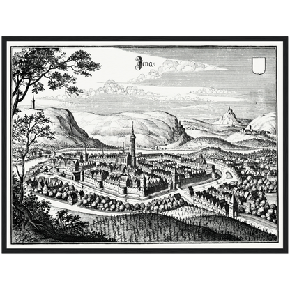 Historical city map  Test product horizontal 3 sizes