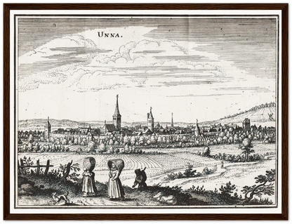 Historical city map  Test product horizontal 3 sizes