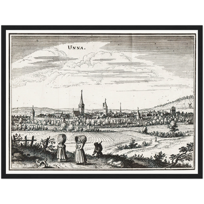 Historical city map  Test product horizontal 3 sizes