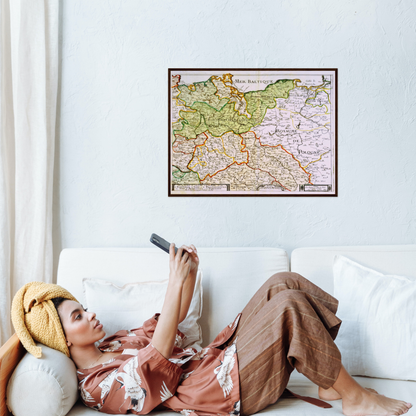 Ostdeutschland um 1684