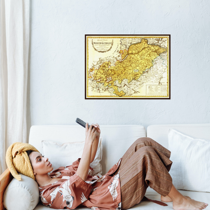 Region Mecklenburg-Strelitz um 1797