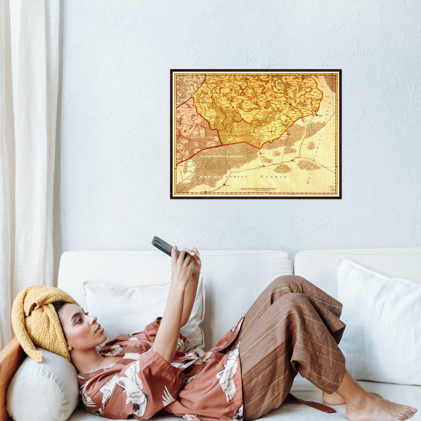 Region Lötzen Masuren um 1750