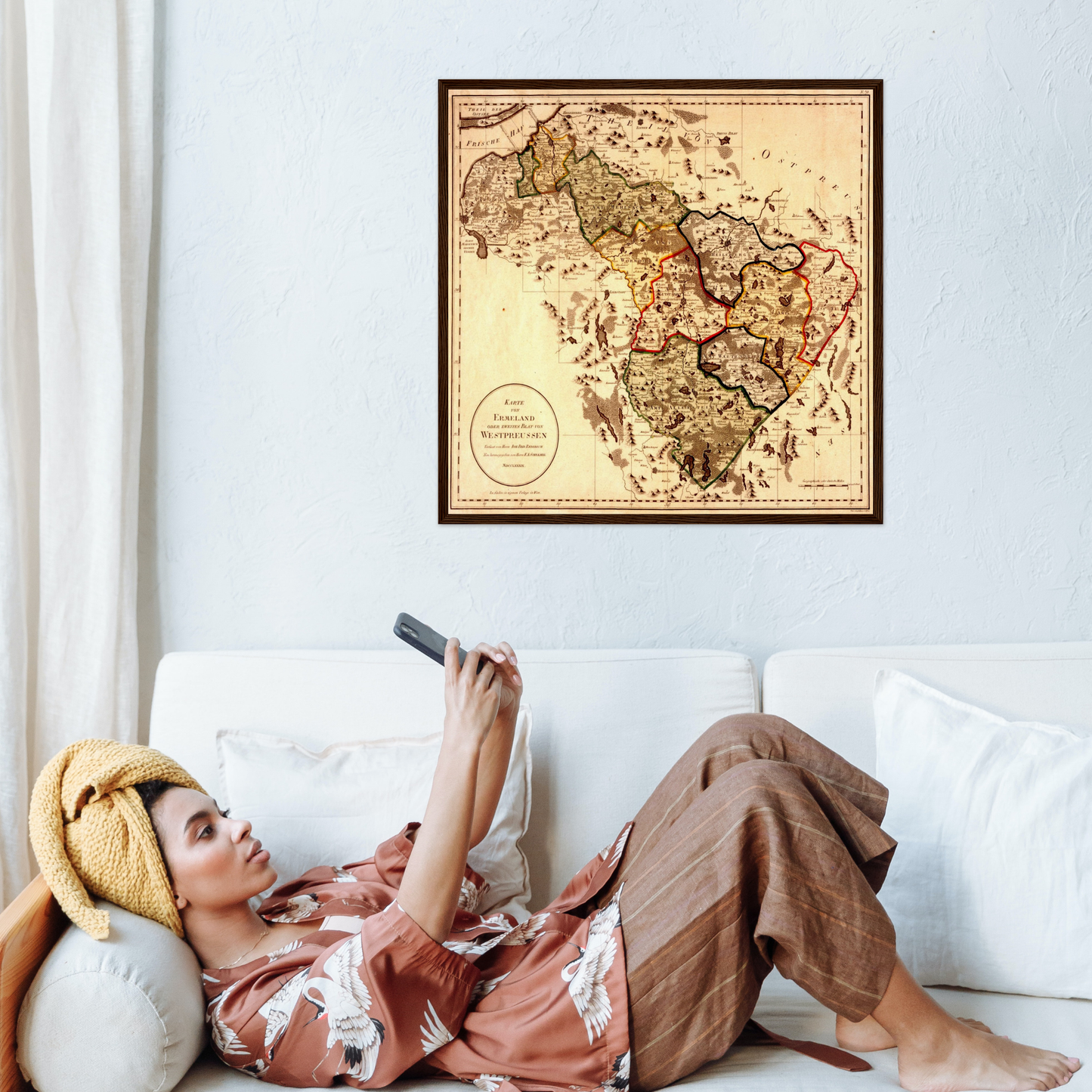 Region Ermland um 1789