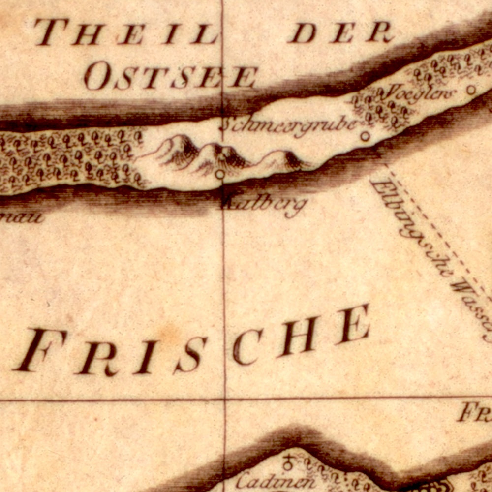 Region Ermland um 1789