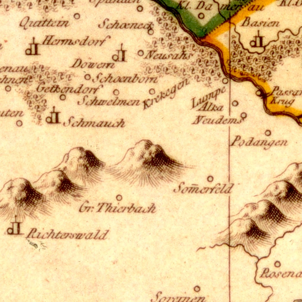 Region Ermland um 1789