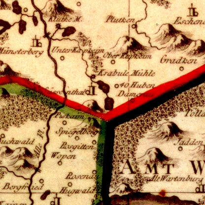 Region Ermland um 1789