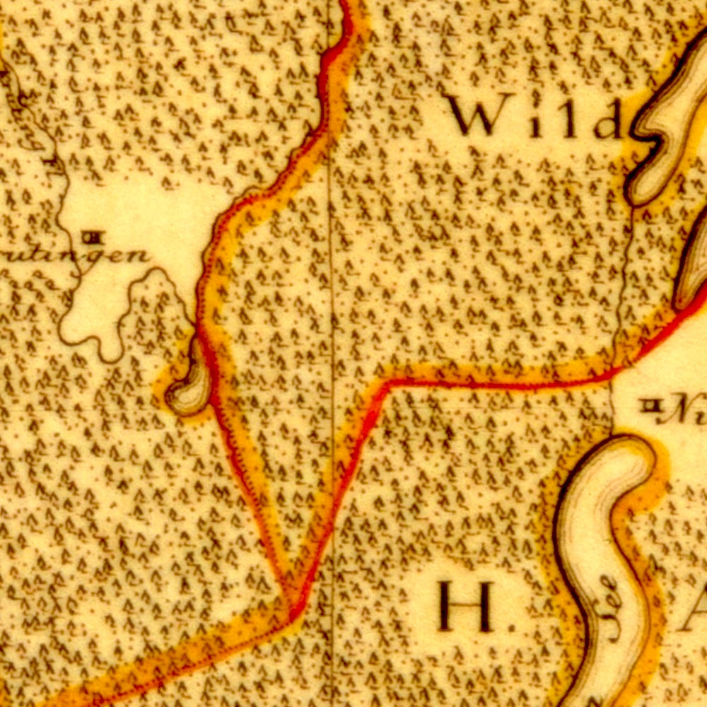 Region Lötzen Masuren um 1750