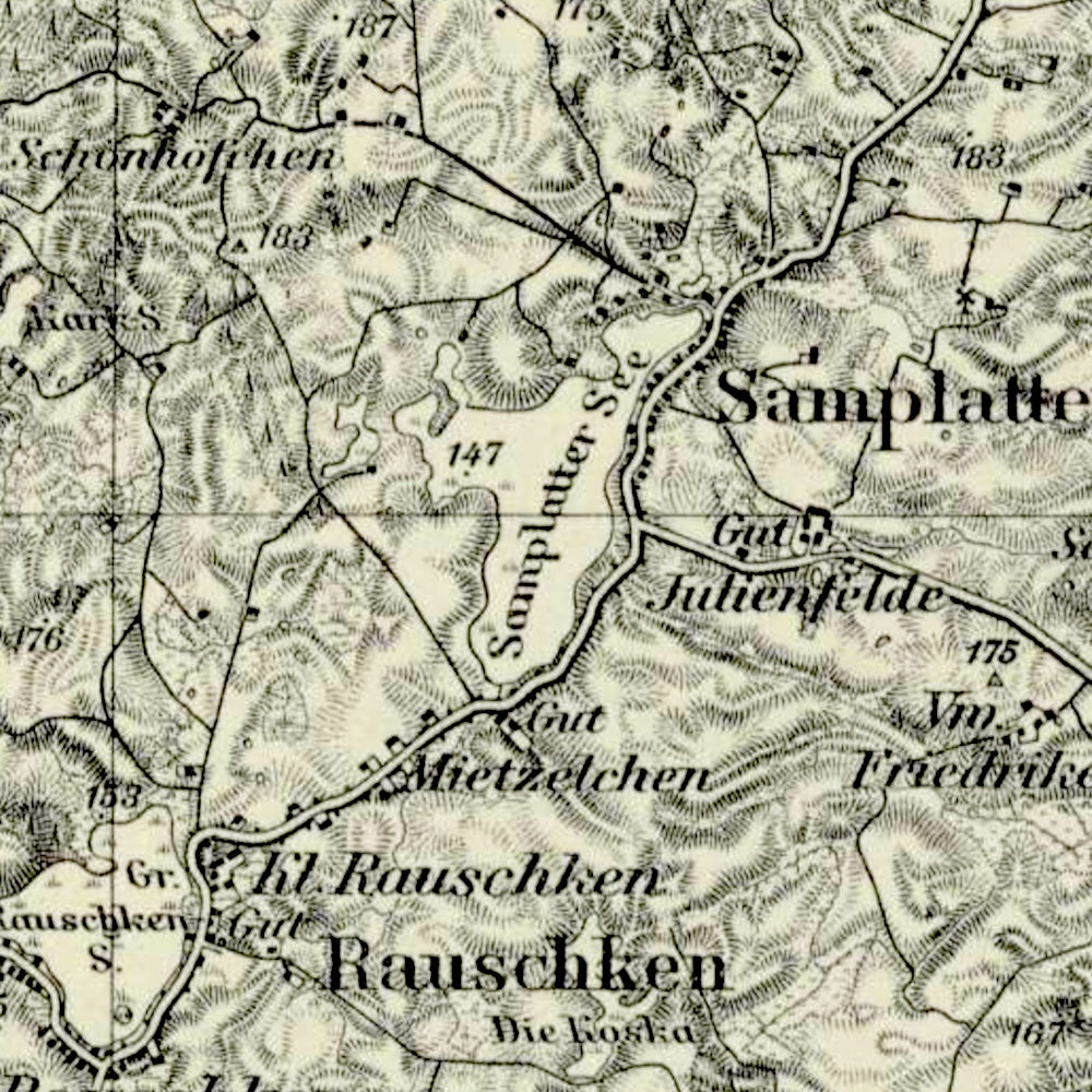 Region Ortelsburg um 1930