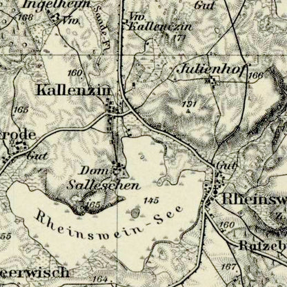 Region Ortelsburg um 1930
