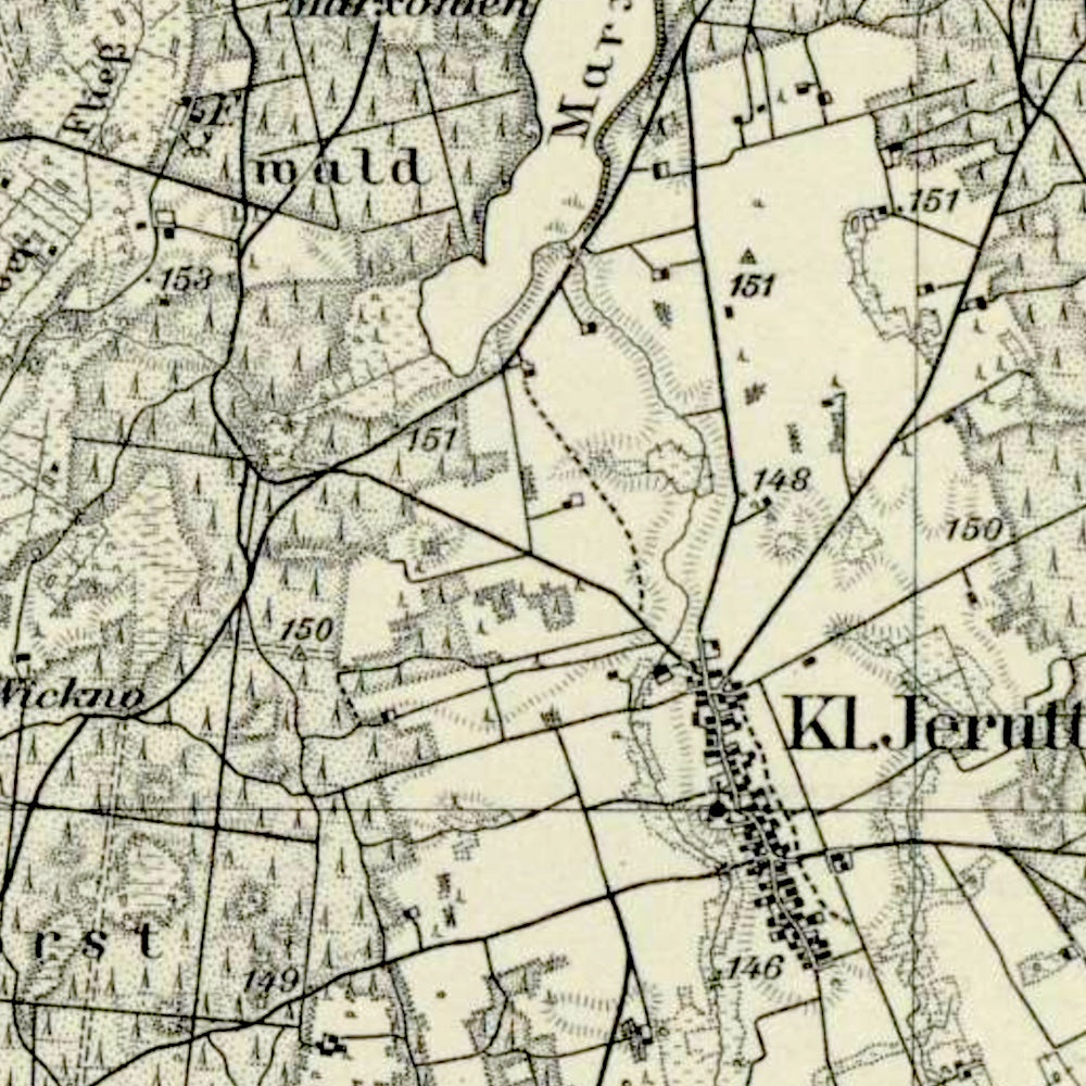 Region Ortelsburg um 1930