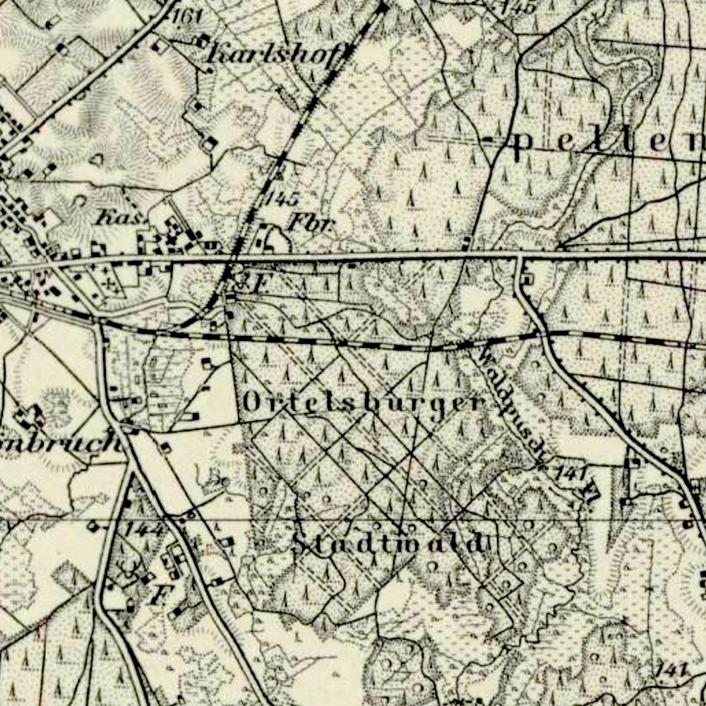 Region Ortelsburg um 1930