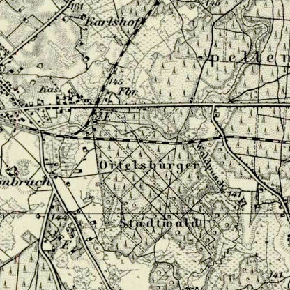Region Ortelsburg um 1930
