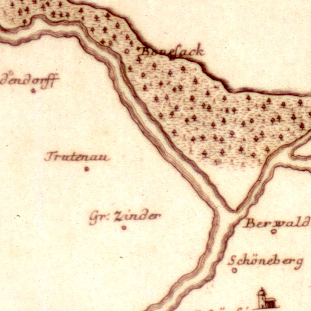 Region Masuren um 1750