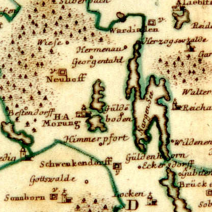 Region Masuren um 1750