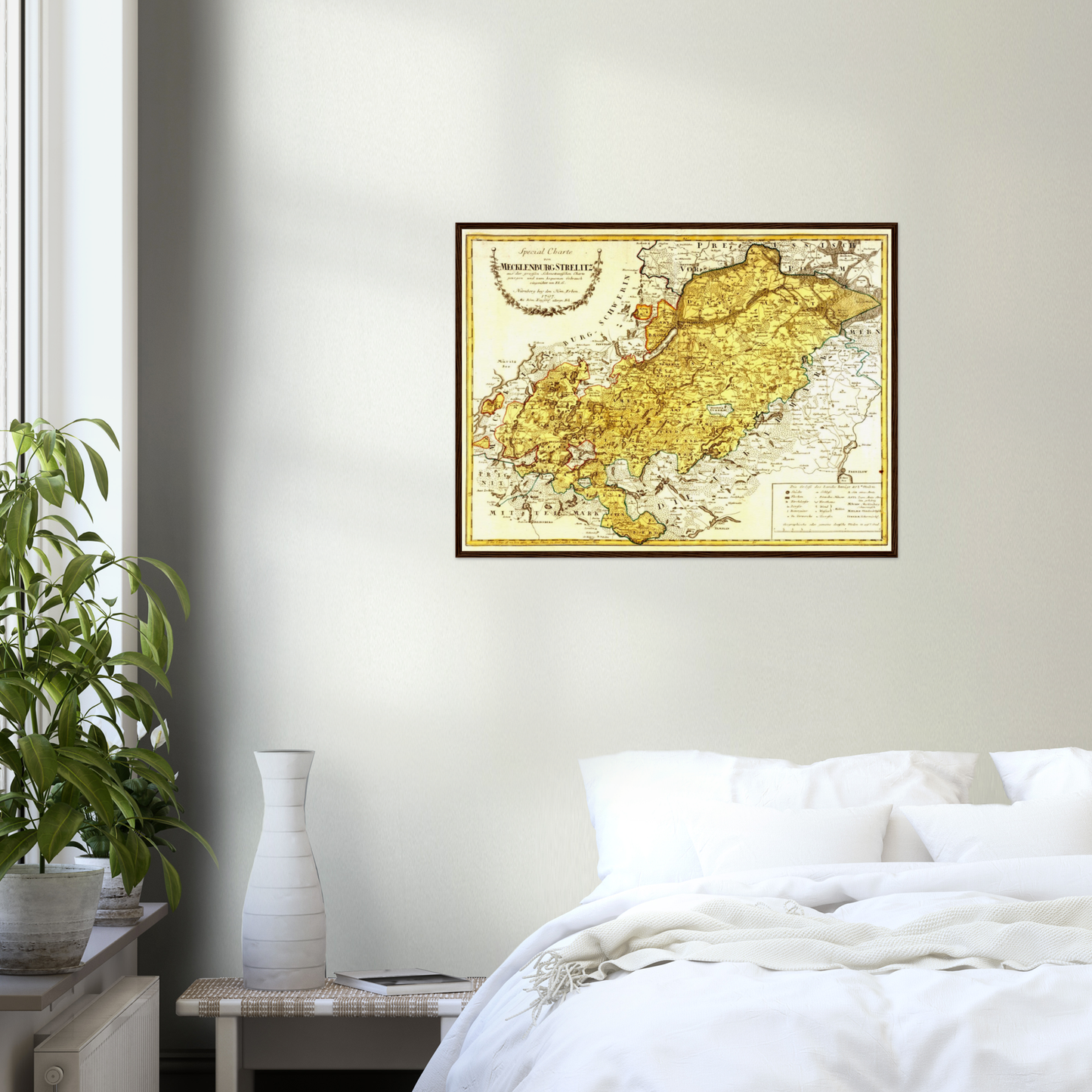 Region Mecklenburg-Strelitz um 1797