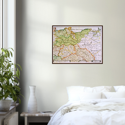 Ostdeutschland um 1684