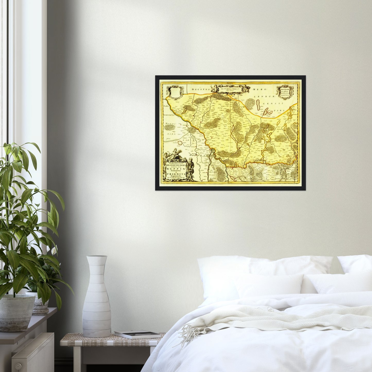 Region Prignitz Ruppin um 1750