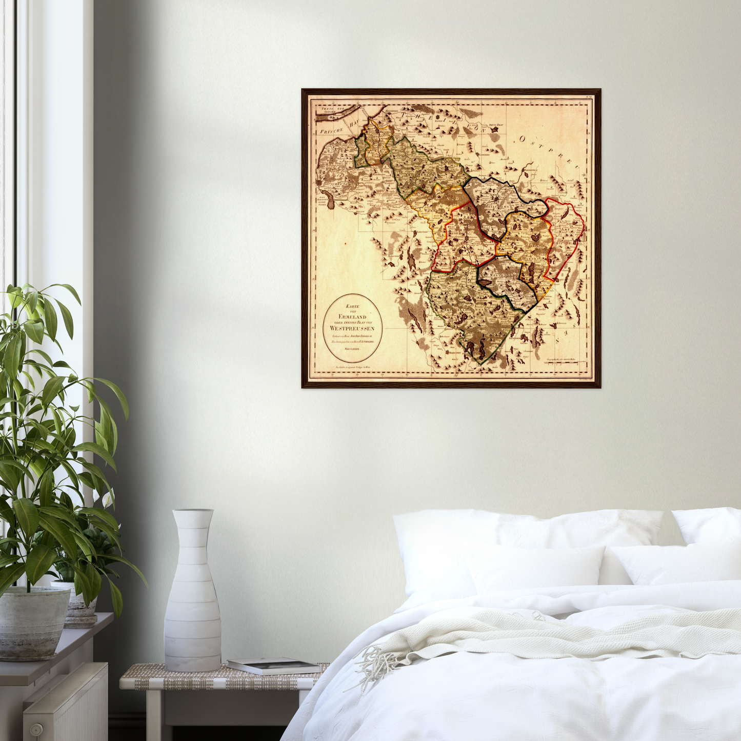 Region Ermland um 1789