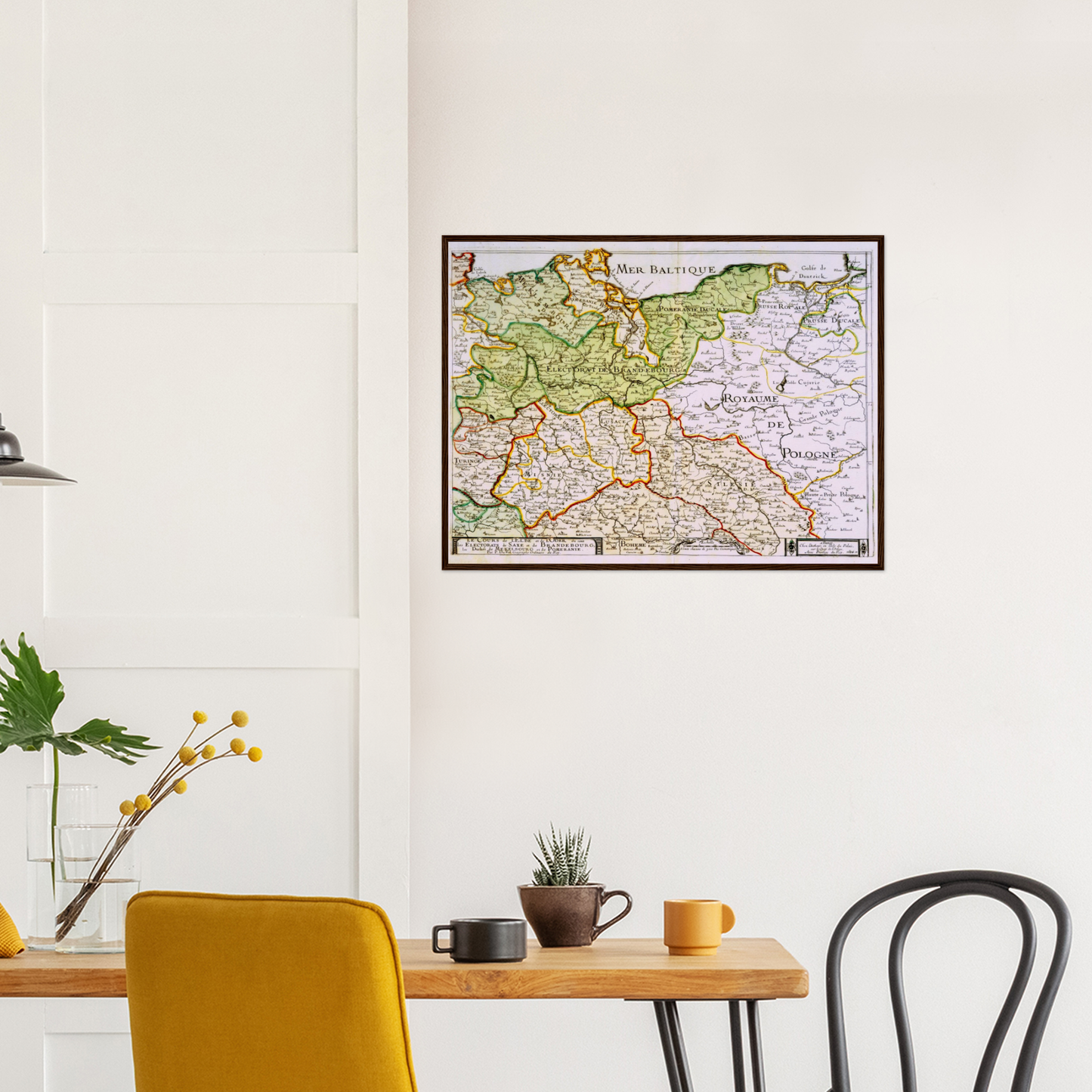 Ostdeutschland um 1684