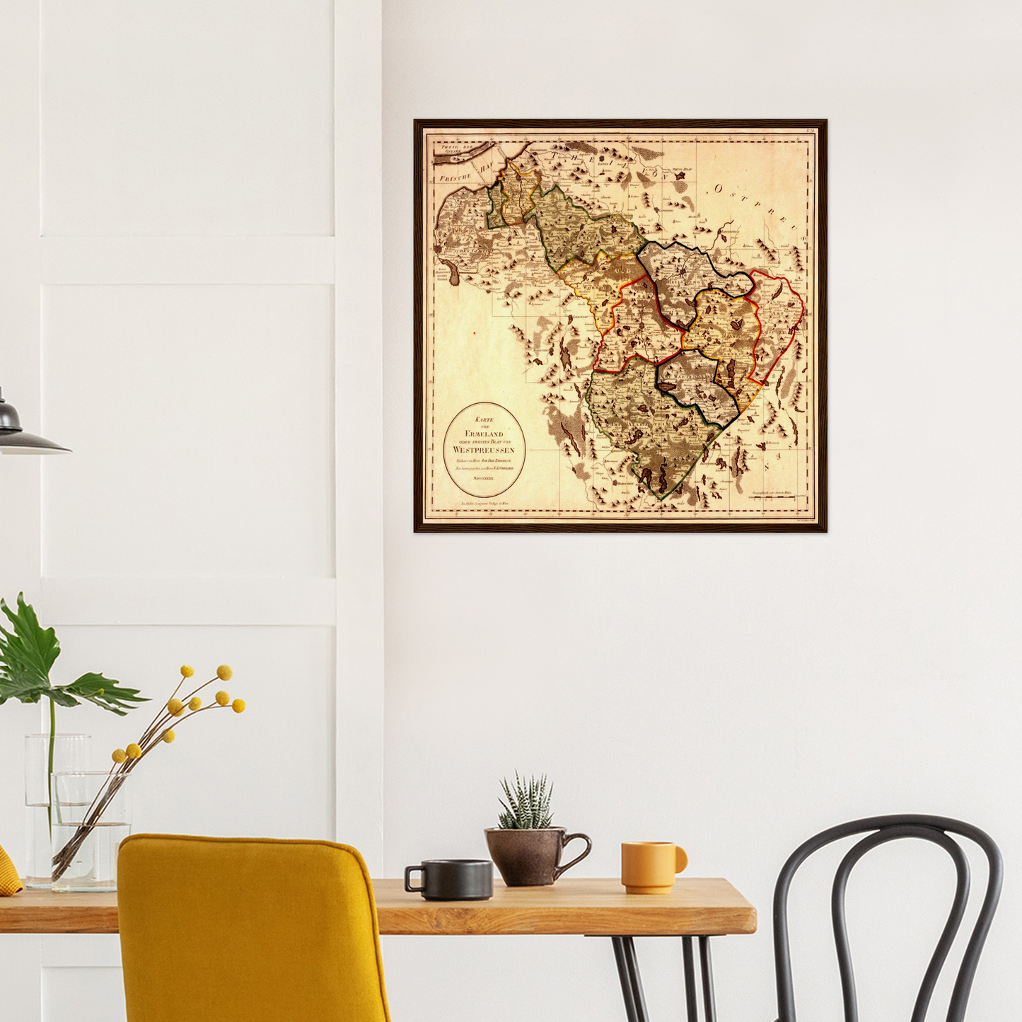 Region Ermland um 1789