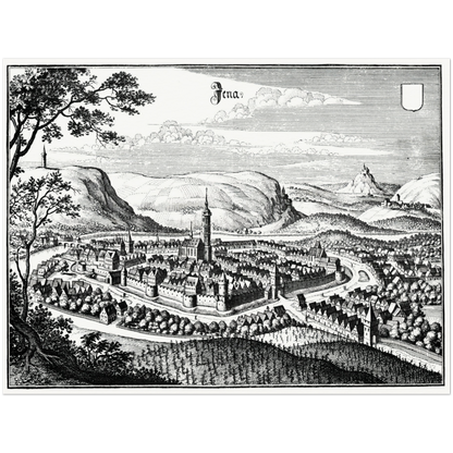 Historical city map  Test product horizontal 3 sizes