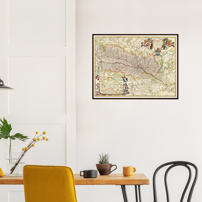 Historical city map  Test product horizontal 3 sizes