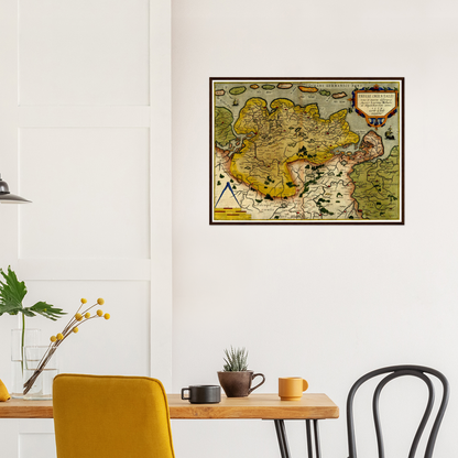 Historical city map  Test product horizontal 3 sizes