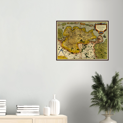 Historical city map  Test product horizontal 3 sizes