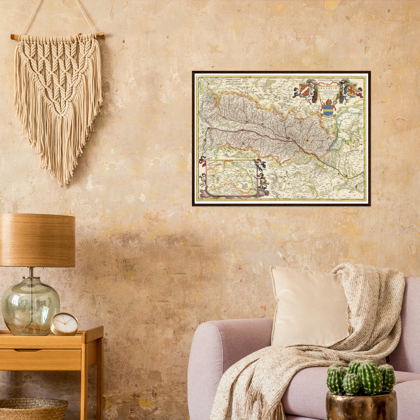 Historical city map  Test product horizontal 3 sizes