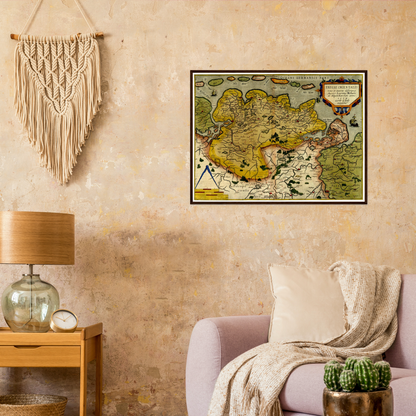 Historical city map  Test product horizontal 3 sizes