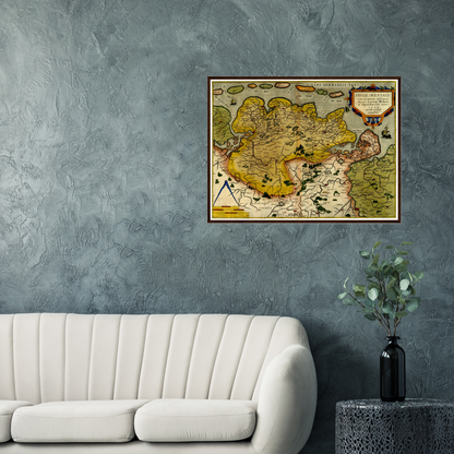 Historical city map  Test product horizontal 3 sizes