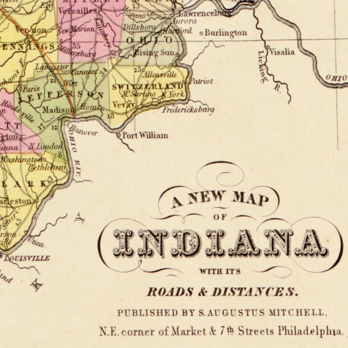 Historical city map  Test product horizontal 3 sizes