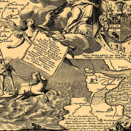 Historical city map  Test product horizontal 3 sizes