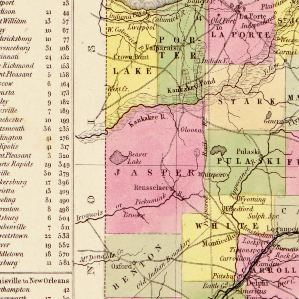 Historical city map  Test product horizontal 3 sizes