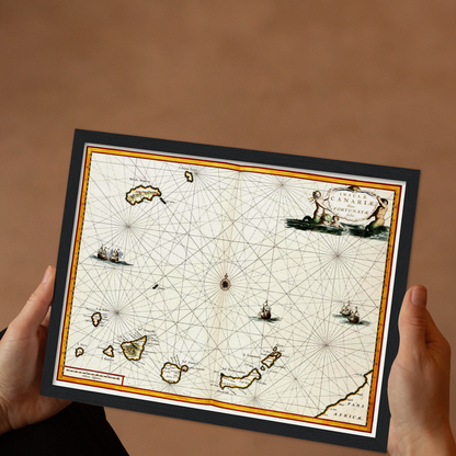 Historical city map  Test product horizontal 3 sizes