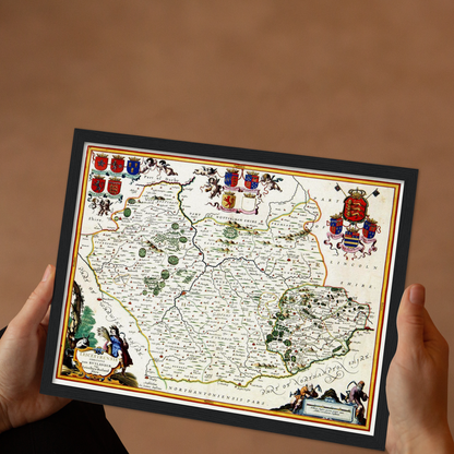 Leicestershire um 1646