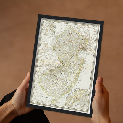 Historical city map  Test product horizontal 3 sizes