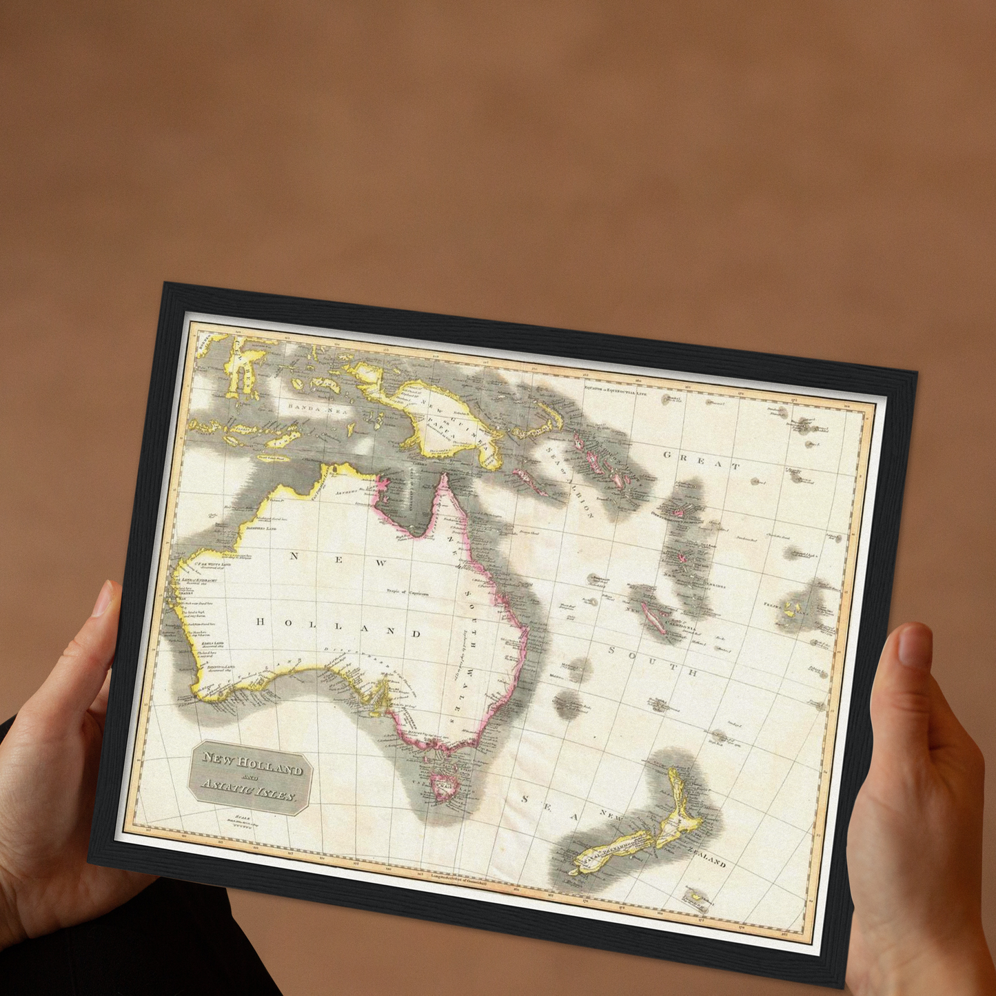 Historical city map  Test product horizontal 3 sizes