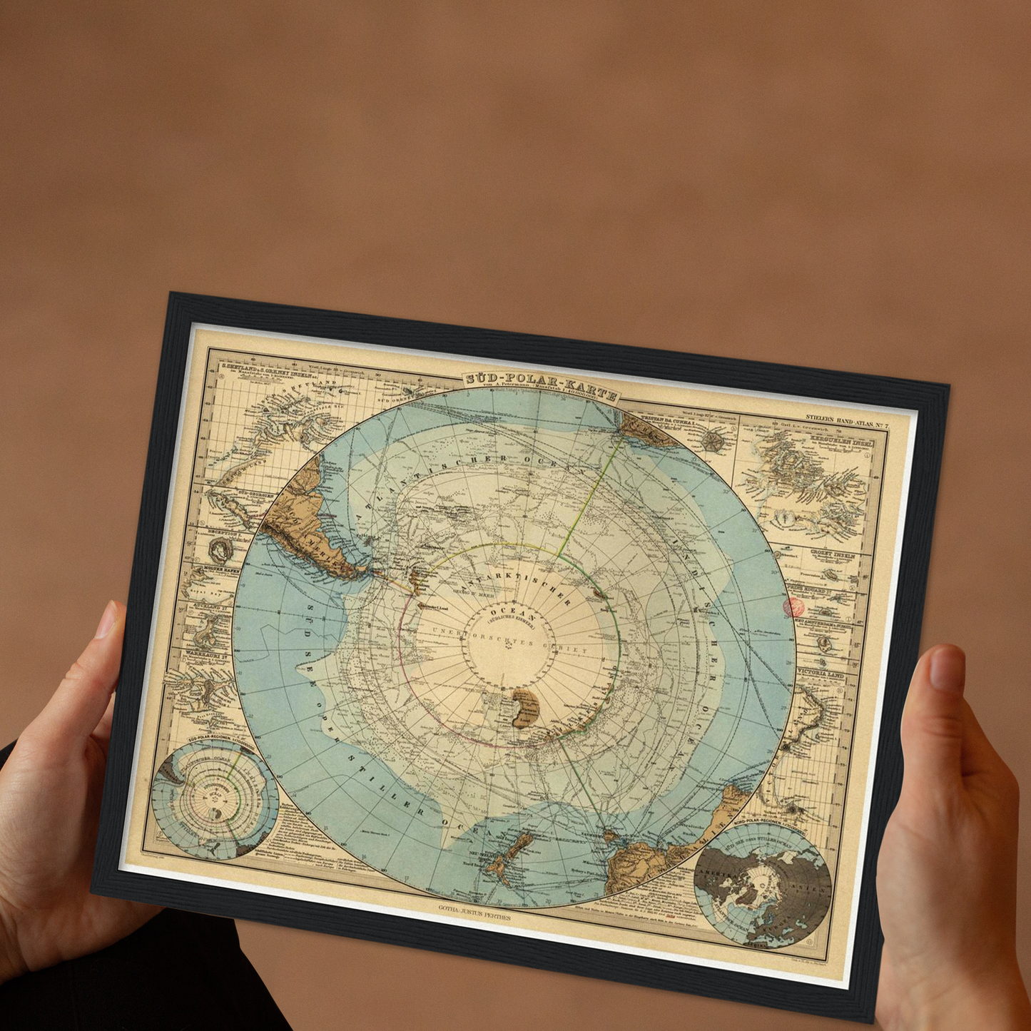 Historical city map  Test product horizontal 3 sizes