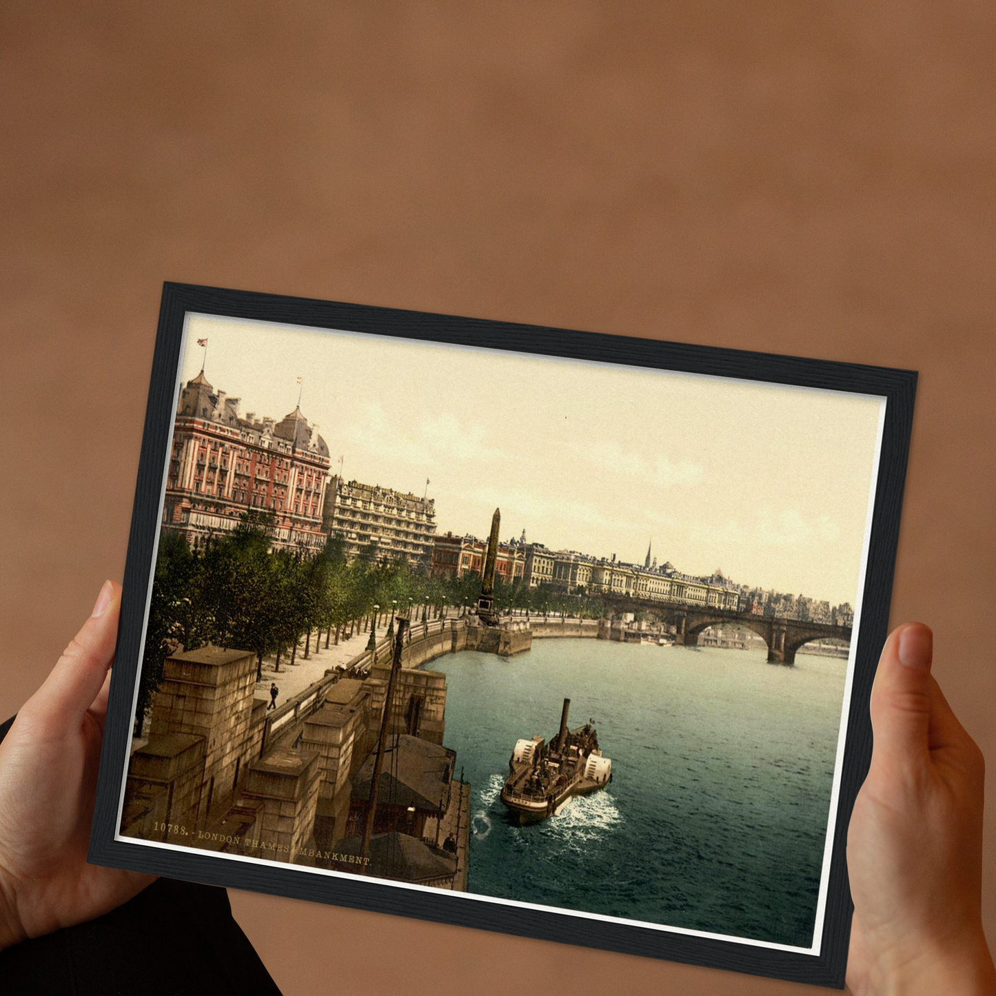 London Themse um 1895